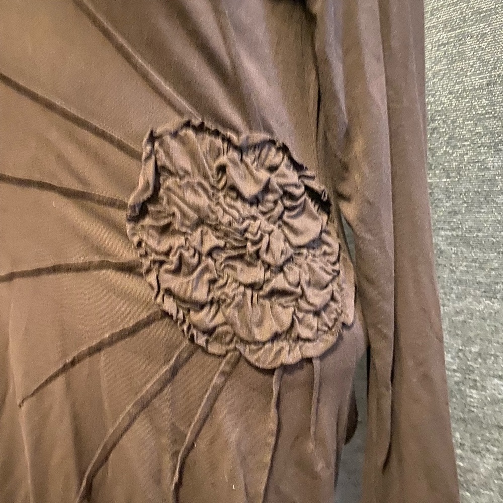 Max Edition Brown Turtleneck Size Medium - image 2